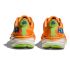 Hoka Clifton 9 Laufschuhe Orange/Weiss Herren   1127895-SLRL