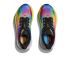 Hoka Clifton 9 Laufschuhe schwarz/regenbogen herren  1127895-BKML