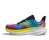 Hoka Clifton 9 Laufschuhe schwarz/regenbogen herren  1127895-BKML