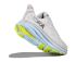 Hoka Clifton 9 wide Laufschuhe Weiss/Blau Damen  1132211-NCIW