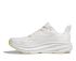 Hoka Clifton 9 wide Laufschuhe Weiss Damen  1132211-WTL