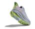 Hoka Clifton 9 wide Laufschuhe Grau Damen  1132211-GLLS