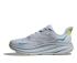 Hoka Clifton 9 wide Laufschuhe Grau Damen  1132211-GLLS