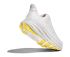 Hoka Clifton 9 Laufschuhe Weiss/Gelb herren  1127895-WTL