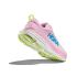 Hoka Bondi 8 Laufschuhe Rosa Dammerung/Wasserpark damen  1127952-PTWL