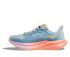 Hoka Mach 6 Laufschuhe Grau/Rosa/Orange Damen  1147810-ISK