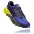 Hoka One One Speedgoat 4 Trail Laufschuhe Blau/Gelb Herren  1106525-BIEP