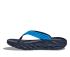 Hoka ORA Recovery Flip Flip Flops Schwarz/Blau Herren  1099675-DBOSP