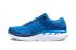 Hoka One One Clifton 5 Knit Laufschuhe Blau Herren  1094309-FBTB