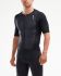 2XU Compression Kurzarm Tri Top Schwarz Herren  MT5518a-BLK/BLK