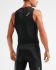 2XU Perform rear zip Ärmellos Tri Top Schwarz Herren  MT5529a-BLK/BLK