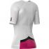 Compressport Postural Aero Kurzarm Compression Tri top Weiß Damen  TSTRIV2W-SS00