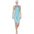 Arena Powerskin Carbon-Flex VX open back Badeanzug Hellblau Damen  AR2A584-805