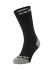 Sealskinz Briston All weather Mid Radsocken mit Hydrostop Schwarz/Neon Gelb  11124215-0071