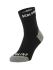 Sealskinz Dunton All weather Radsocken mit Hydrostop Schwarz/Neon Gelb  11124216-0071