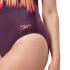 Speedo eco+ dig print medalist Lila/Orange damen  00305517544