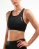 2XU Perform Tri Crop Schwarz Damen  WT5535a-BLK/BLK